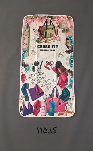 زیرانداز حولهای باشگاهی پنبهای ۵۰×۱۰۰ مناسب تمرین و یوگا – شاین اسپورت شاپ