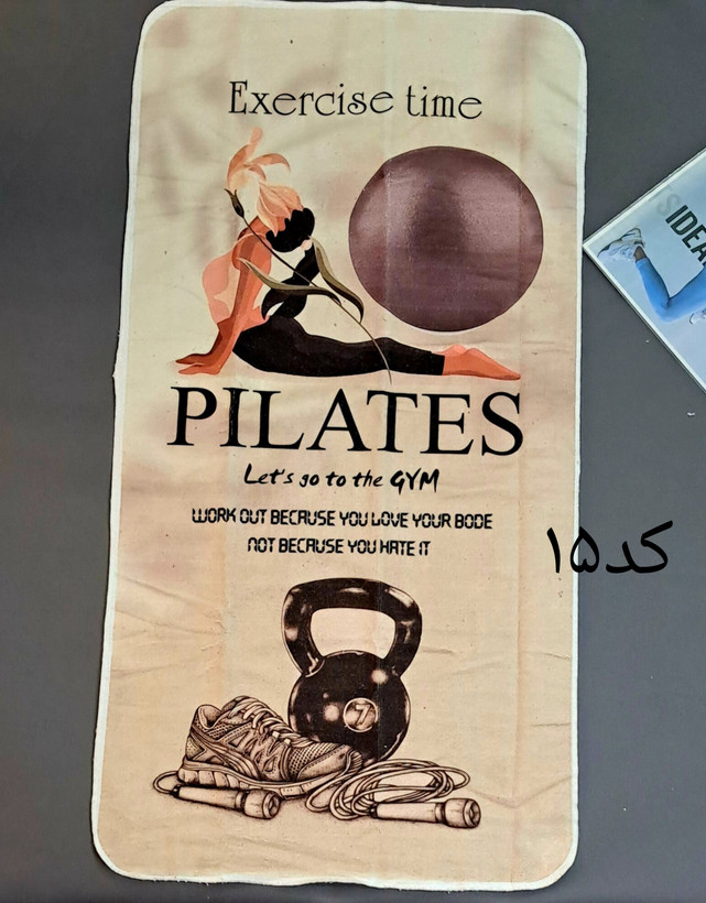 زیر اندازه حوله ی باشگاهی پنبه ای ابعاد ۵۰ در۱۰۰ کد۱۵