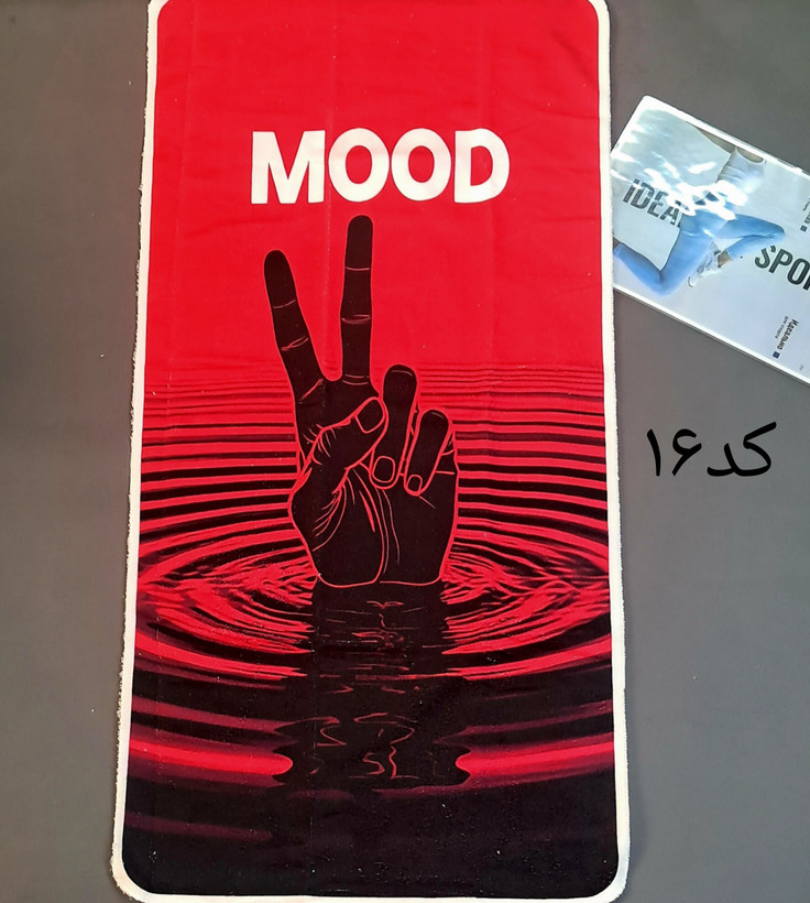 زیراندازه حوله ی باشگاهی پنبه ای ابعاد ۵۰ در۱۰۰ کد۱۶