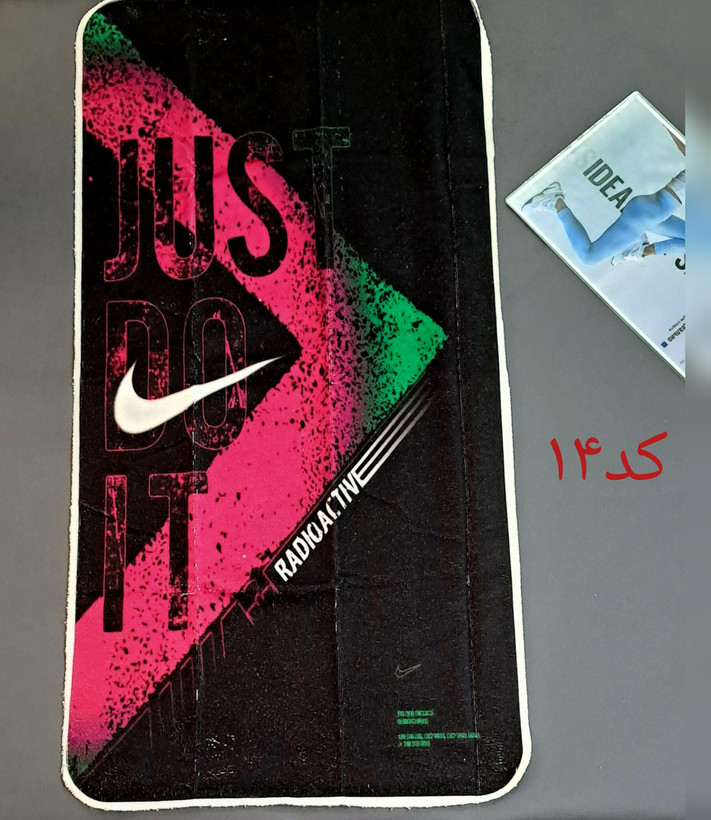 زیر اندازه حوله ی باشگاهی پنبه ای ابعاد ۵۰در ۱۰۰ کد۱۴