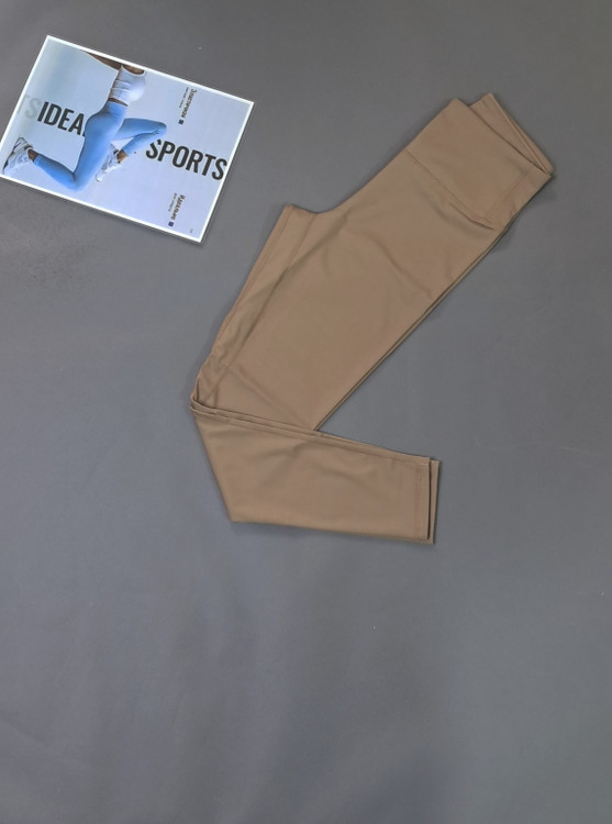 لگ ورزشی گرم بالا قد۹۵ رنگ شکلاتی تیره