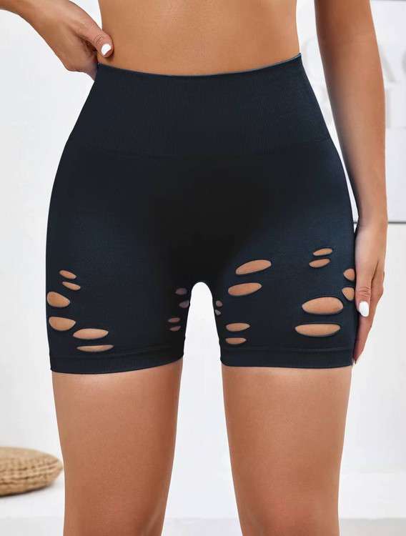 شورتک پفکی پشت چیندار زاپدار رنگ مشکی