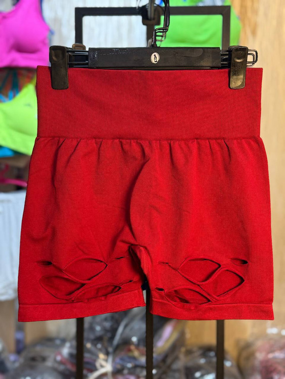 شورتک پفکی پشت چیندار زاپدار رنگ جیگری