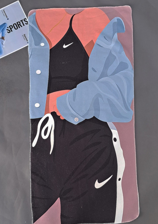 حوله زیراندازباشگاهی زنانه ابعاد ۵۰×۱۰۰کد۱۷