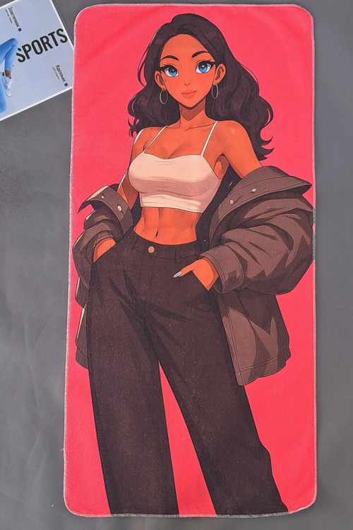 حوله زیراندازباشگاهی زنانه ابعاد ۵۰×۱۰۰کد۱۵