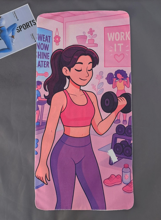 حوله زیراندازباشگاهی زنانه ابعاد ۵۰×۱۰۰کد۱۴